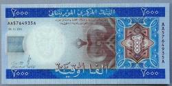 MORİTANYA=2011   2000 Ouguiya  P-20  ÇİL'