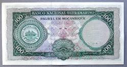 MOZAMBİK=1961  100 Escudos  P-117   ÇİL'
