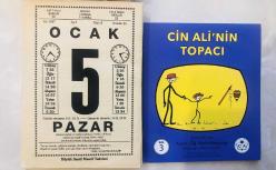 5 Ocak 1997 orijinal büyük boy Saatli Maarif takvim yaprağı (Cin Ali kitabı hediyeli :)