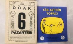 6 Ocak 1997 orijinal büyük boy Saatli Maarif takvim yaprağı (Cin Ali kitabı hediyeli :)