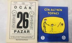 26 Ocak 1997 orijinal büyük boy Saatli Maarif takvim yaprağı (Cin Ali kitabı hediyeli :)
