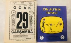 29 Ocak 1997 orijinal büyük boy Saatli Maarif takvim yaprağı (Cin Ali kitabı hediyeli :)