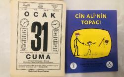 31 Ocak 1997 orijinal büyük boy Saatli Maarif takvim yaprağı (Cin Ali kitabı hediyeli :)