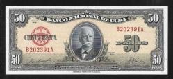 ** KÜBA ( 50 * PESOS ) 1958 - ÇİL