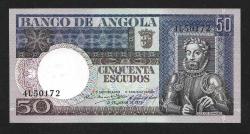 ** ANGOLA ( 50 * ESCUDOS ) 1973 - ÇİL