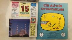 15 Mart 2004 orijinal Ülkü takvim yaprağı (Cin Ali kitabı hediyeli :)
