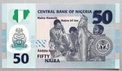 NİJERYA=2010   50 Naira   P-37   ÇİL'  Commemorative  POLYMER