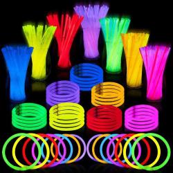 100 ADET GLOW STİCK IŞIKLI FOSFOR ÇUBUK 1.KALİTE UZUN SÜRE YANAR GLOW PARTİ IŞIKLARI NEON PARTİ IŞIKLARI