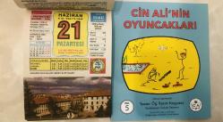 21 Haziran 2004 orijinal Ülkü takvim yaprağı (Cin Ali kitabı hediyeli :)