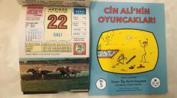 22 Haziran 2004 orijinal Ülkü takvim yaprağı (Cin Ali kitabı hediyeli :)