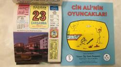 23 Haziran 2004 orijinal Ülkü takvim yaprağı (Cin Ali kitabı hediyeli :)