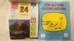 24 Haziran 2004 orijinal Ülkü takvim yaprağı (Cin Ali kitabı hediyeli :)