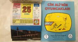 25 Haziran 2004 orijinal Ülkü takvim yaprağı (Cin Ali kitabı hediyeli :)