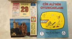 29 Haziran 2004 orijinal Ülkü takvim yaprağı (Cin Ali kitabı hediyeli :)
