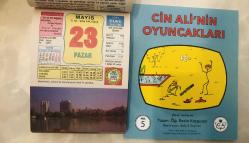 23 Mayıs 2004 orijinal Ülkü takvim yaprağı (Cin Ali kitabı hediyeli :)