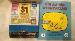 31 Mayıs 2004 orijinal Ülkü takvim yaprağı (Cin Ali kitabı hediyeli :)