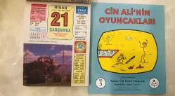 21 Nisan 2004 orijinal Ülkü takvim yaprağı (Cin Ali kitabı hediyeli :)