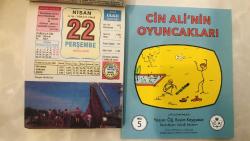 22 Nisan 2004 orijinal Ülkü takvim yaprağı (Cin Ali kitabı hediyeli :)