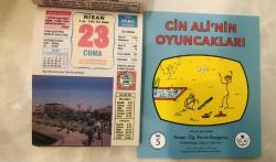23 Nisan 2004 orijinal Ülkü takvim yaprağı (Cin Ali kitabı hediyeli :)