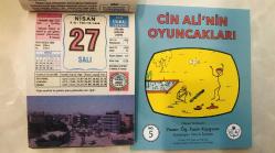27 Nisan 2004 orijinal Ülkü takvim yaprağı (Cin Ali kitabı hediyeli :)