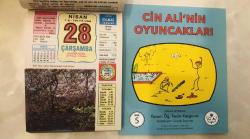 28 Nisan 2004 orijinal Ülkü takvim yaprağı (Cin Ali kitabı hediyeli :)