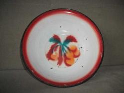 EMAYE  - ÇUKUR ÇANAK - ÇAPI 22 CM