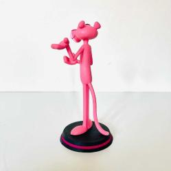 Pembe Panter Figür 15 cm
