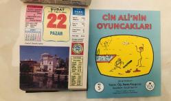 22 Şubat 2004 orijinal Ülkü takvim yaprağı (Cin Ali kitabı hediyeli :)