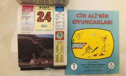 24 Şubat 2004 orijinal Ülkü takvim yaprağı (Cin Ali kitabı hediyeli :)