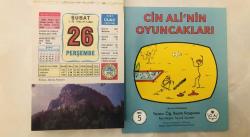 26 Şubat 2004 orijinal Ülkü takvim yaprağı (Cin Ali kitabı hediyeli :)