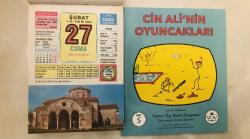 27 Şubat 2004 orijinal Ülkü takvim yaprağı (Cin Ali kitabı hediyeli :)