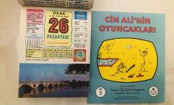 26 Ocak 2004 orijinal Ülkü takvim yaprağı (Cin Ali kitabı hediyeli :)