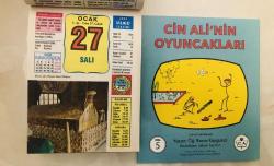 27 Ocak 2004 orijinal Ülkü takvim yaprağı (Cin Ali kitabı hediyeli :)