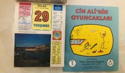 29 Ocak 2004 orijinal Ülkü takvim yaprağı (Cin Ali kitabı hediyeli :)