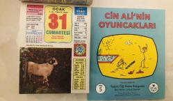 31 Ocak 2004 orijinal Ülkü takvim yaprağı (Cin Ali kitabı hediyeli :)
