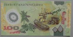 PAPUA YENİ GİNE=2005  100 Kina    P-33a  ÇİL'   POLYMER  Seri: AA