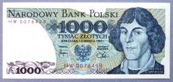 POLONYA=1982  1000 Zloti    P-146  ÇİL'