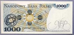 POLONYA=1982  1000 Zloti    P-146  ÇİL'