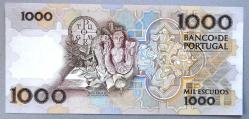 PORTEKİZ=1988  1000 Escudos    P-181e  ÇİL'