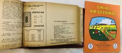 8 Ağustos 1959 hediyelik orijinal Ajans Türk takvim yaprağı (Cin Ali kitabı hediyeli:)