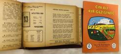 13 Ağustos 1959 hediyelik orijinal Ajans Türk takvim yaprağı (Cin Ali kitabı hediyeli:)