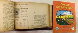 25 Ağustos 1959 hediyelik orijinal Ajans Türk takvim yaprağı (Cin Ali kitabı hediyeli:)