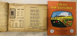 11 Ocak 1959 hediyelik orijinal Ajans Türk takvim yaprağı (Cin Ali kitabı hediyeli:)