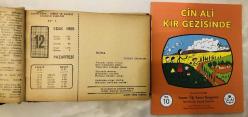 12 Ocak 1959 hediyelik orijinal Ajans Türk takvim yaprağı (Cin Ali kitabı hediyeli:)
