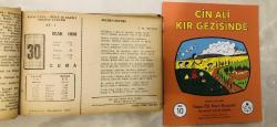 30 Ocak 1959 hediyelik orijinal Ajans Türk takvim yaprağı (Cin Ali kitabı hediyeli:)