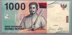 ENDONEZYA=2000  1000 Rupiah  P-141a  UNC'