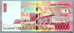 ENDONEZYA=2004  100000 Rupiah  P-146 ÇİL'