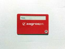 ZagrosJet - Bagaj etiketi