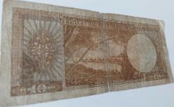 5.EMİSYON 3.TERTİP 10 TÜRK LİRASI KAĞIT PARADIR SERİ V10 25431 NATÜREL EN NADİRİ KONDİSYONUNDAKİ KATALOK DEĞERİ;500 DOLARDIR