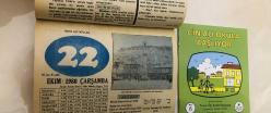 22 Ekim 1980 hediyelik orijinal resimli takvim yaprağı (Cin Ali kitabı hediyeli:)
